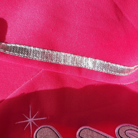 Baby Girl's Angel  Fleece Pink Hoodie 7/8 - Picture 5 of 7